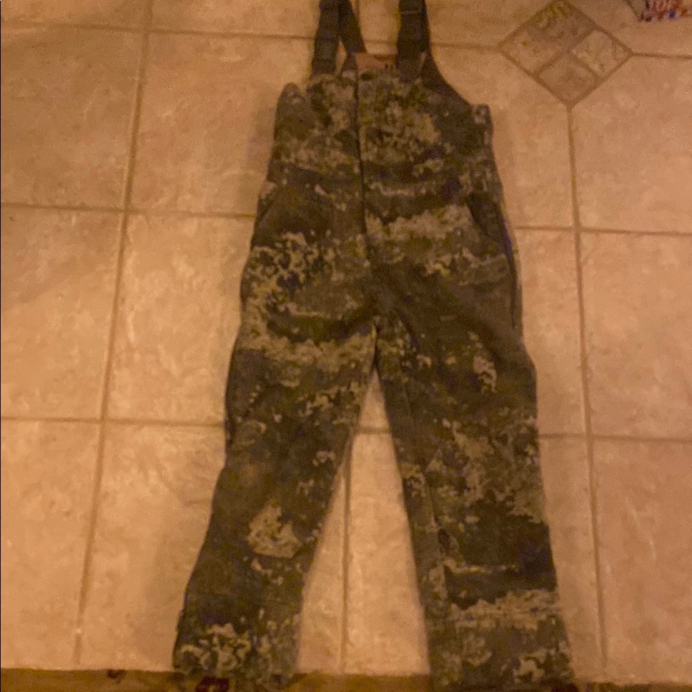 Camouflage Overalls-Red Head